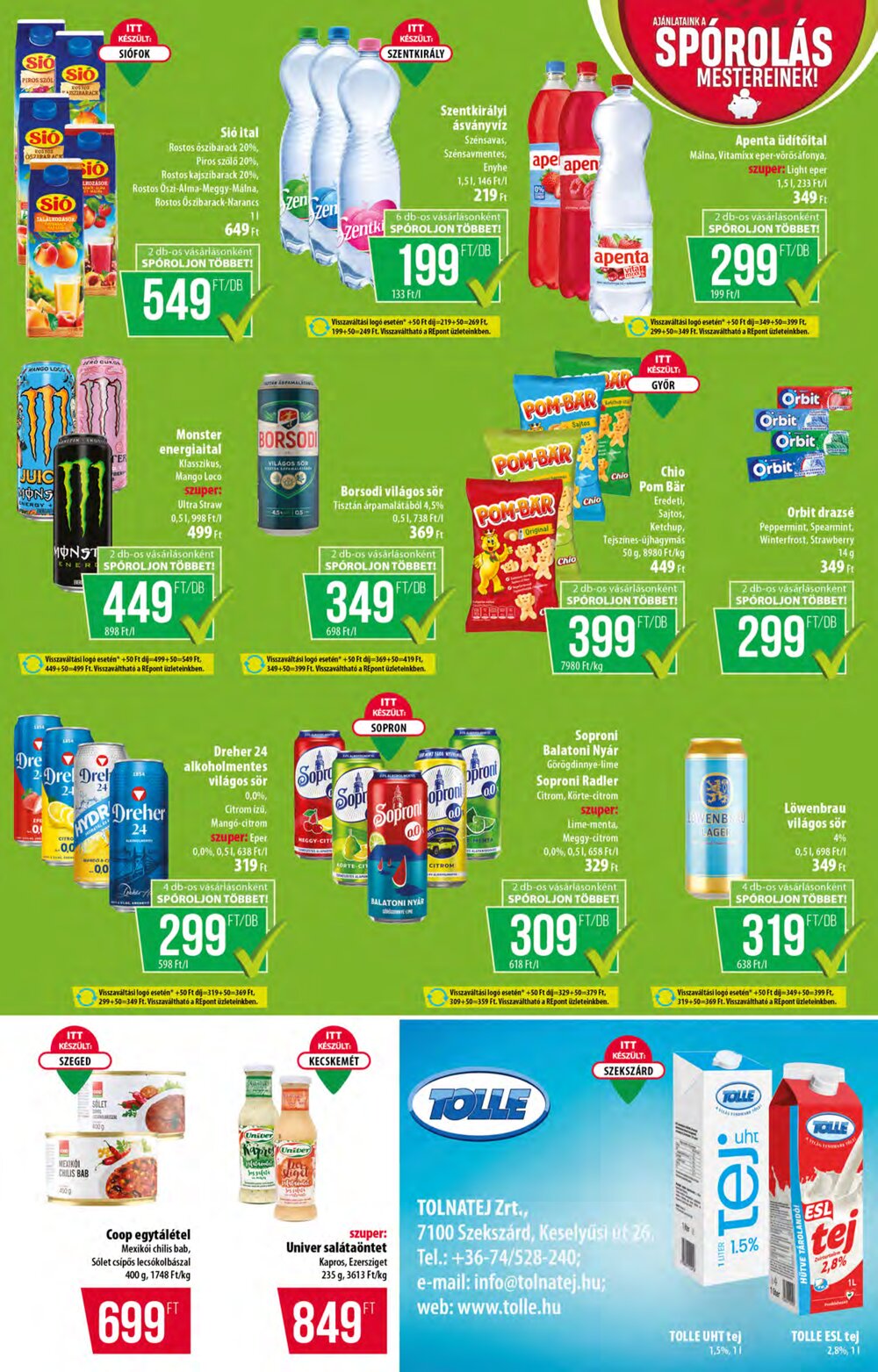 Coop akciós újság 2026.06.04-től - 7. oldal.