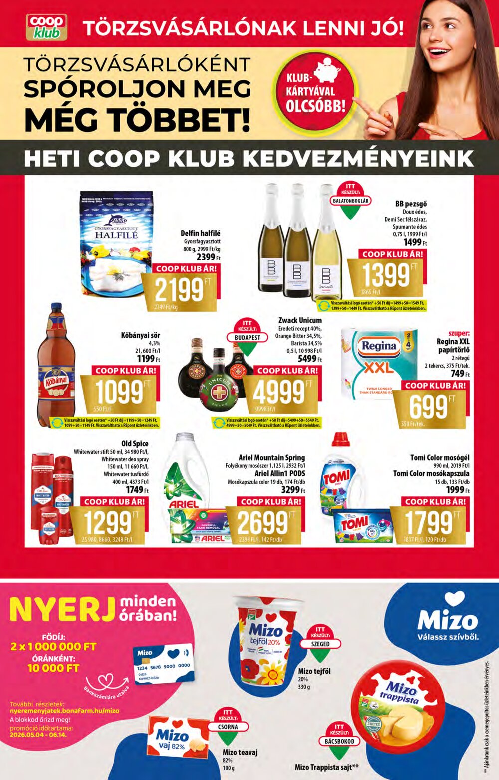 Coop akciós újság 2026.06.04-től - 9. oldal.