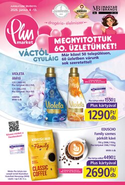 PlusMarket akciós újság 2026.06.04-től