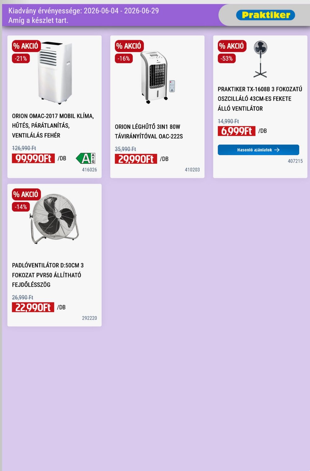 Praktiker akciós újság 2026.06.04-től - 11. oldal.
