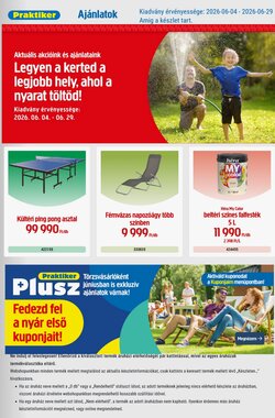 Praktiker akciós újság 2026.06.04-től