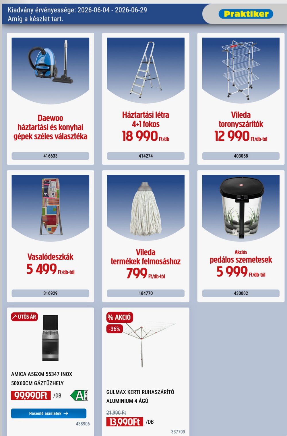 Praktiker akciós újság 2026.06.04-től - 31. oldal.
