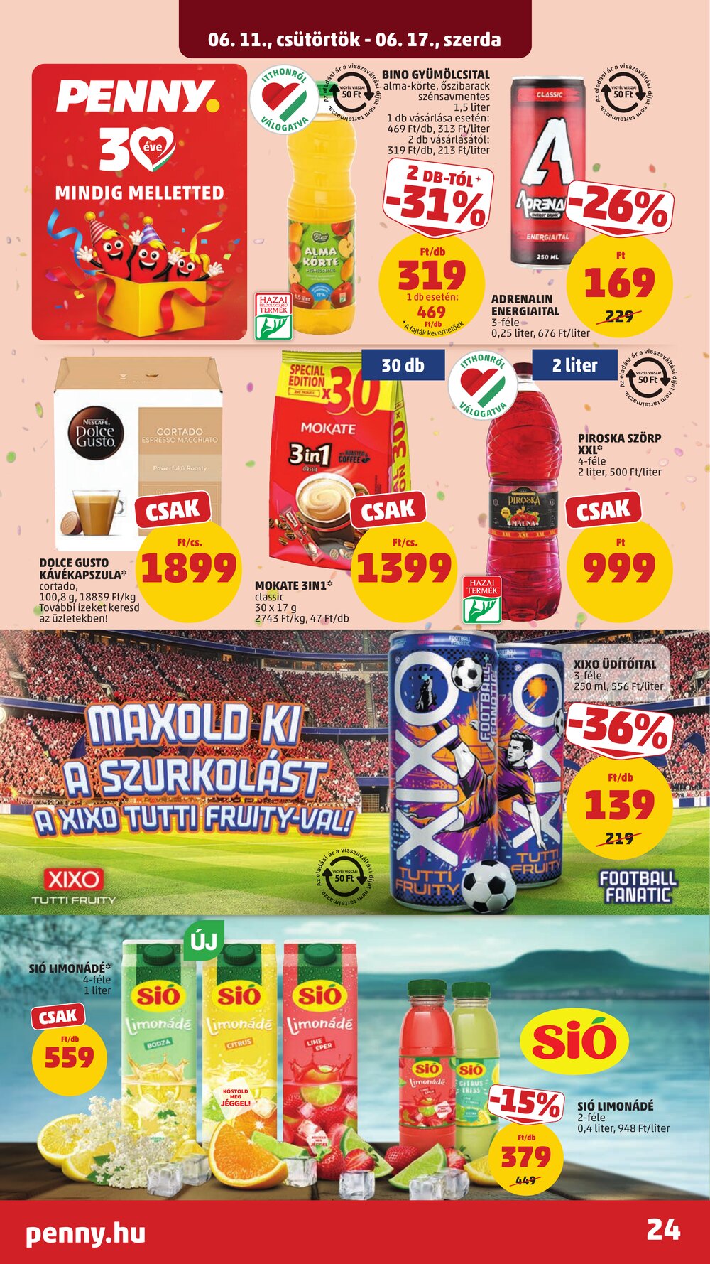 Penny Market akciós újság 2026.06.11-től - 28. oldal.