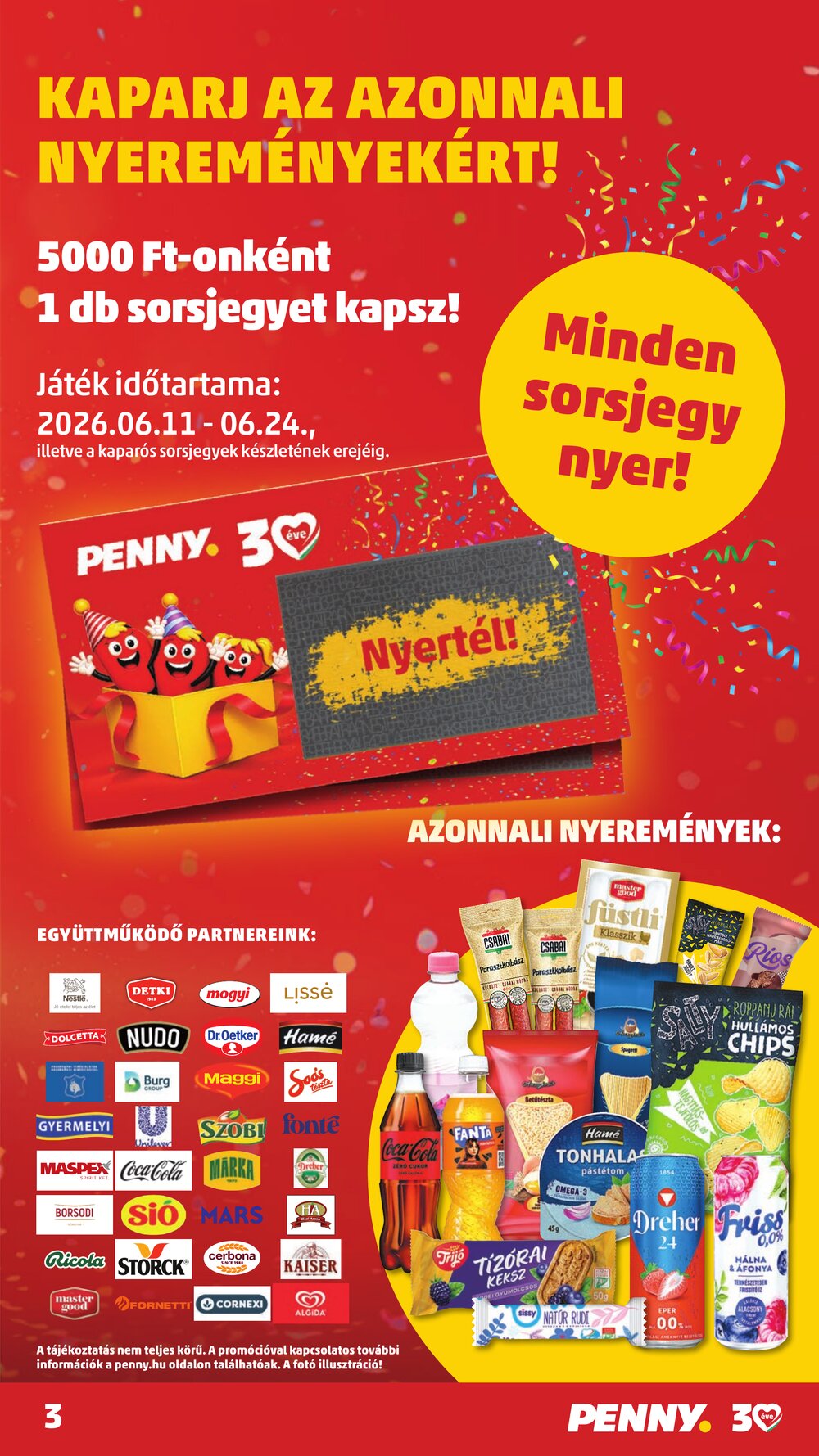 Penny Market akciós újság 2026.06.11-től - 3. oldal.