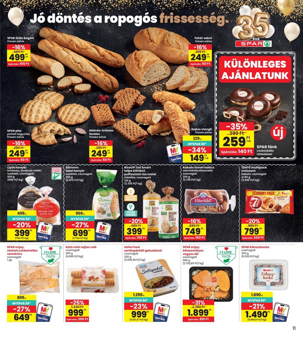 Interspar akciós újság 2026.06.11-től - 11. oldal.
