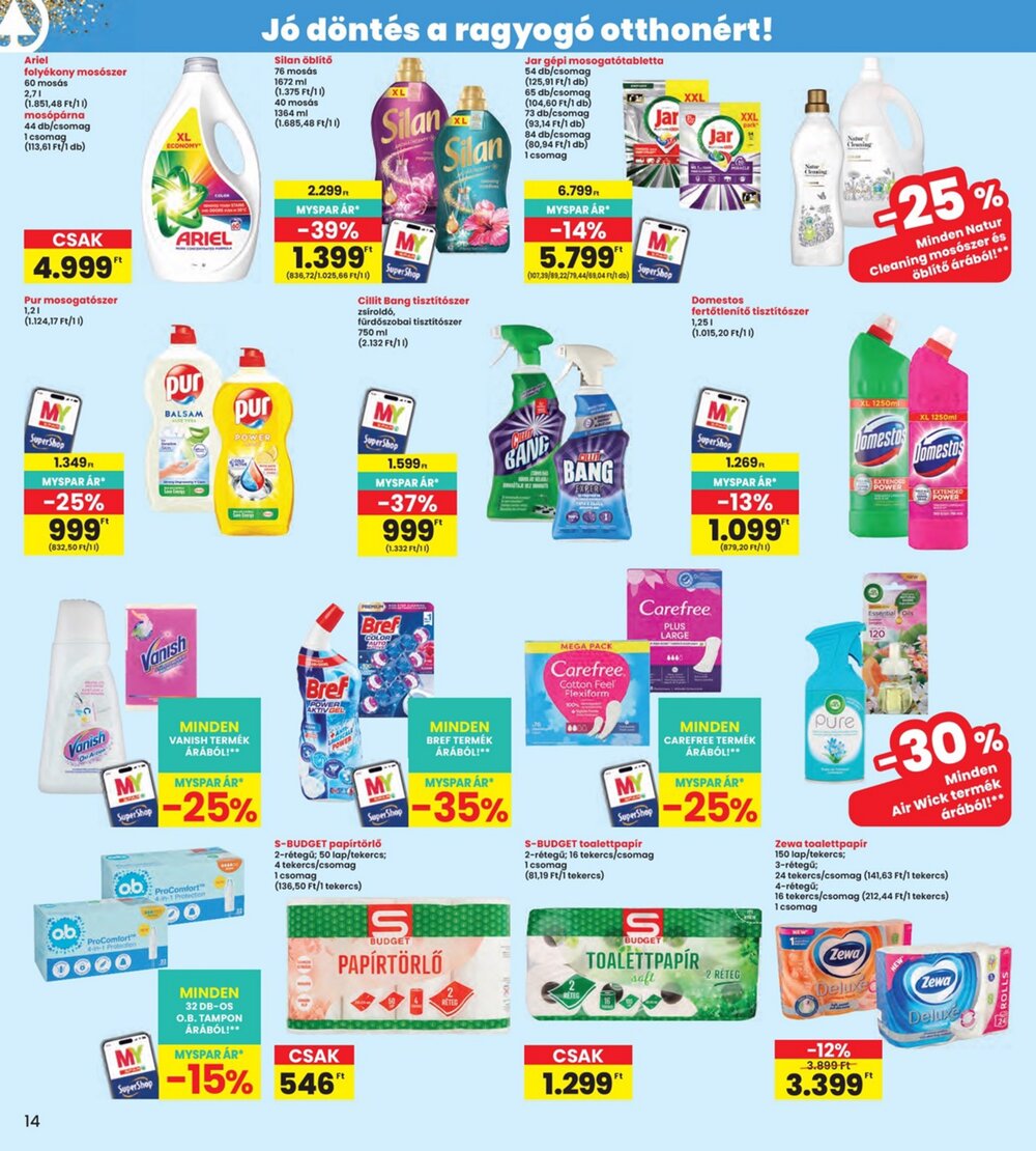 Interspar akciós újság 2026.06.11-től - 14. oldal.