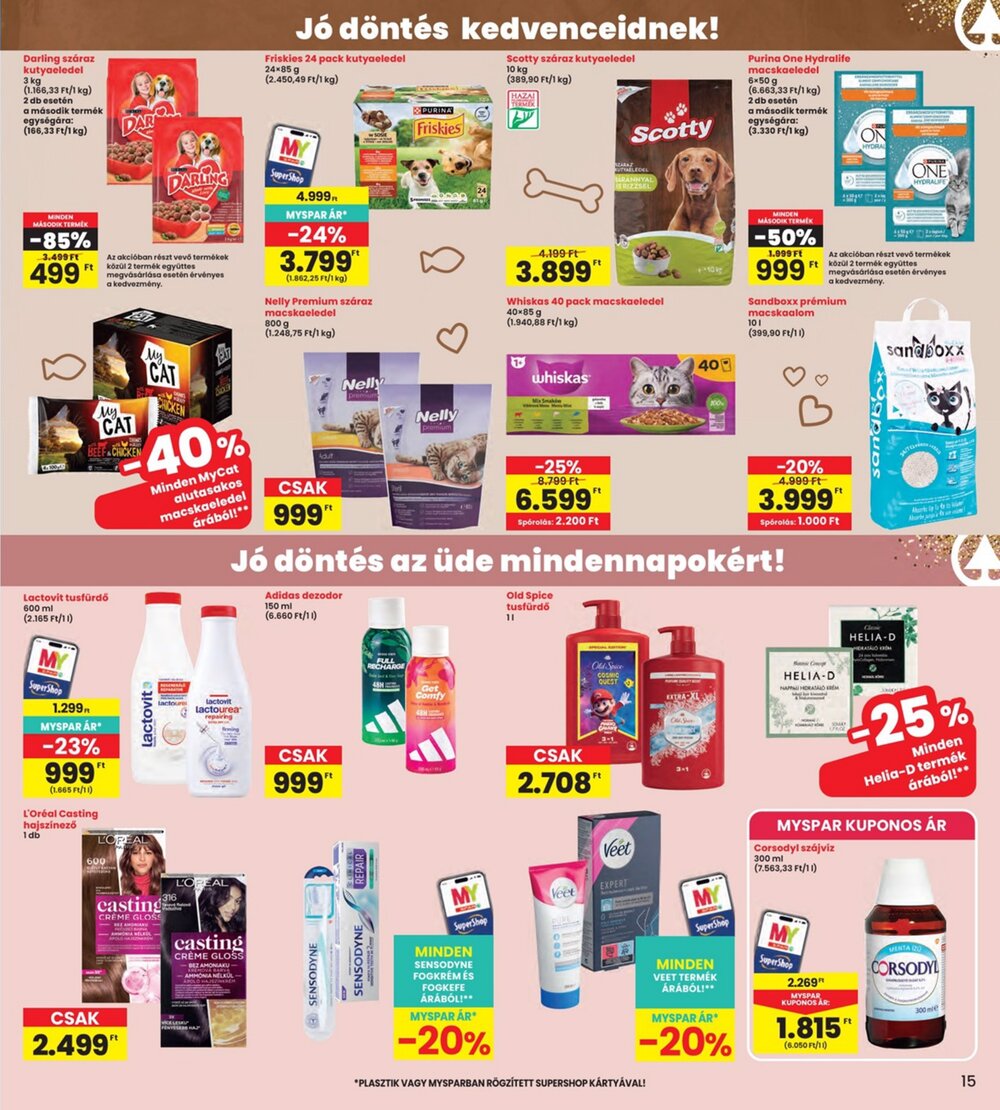 Interspar akciós újság 2026.06.11-től - 15. oldal.