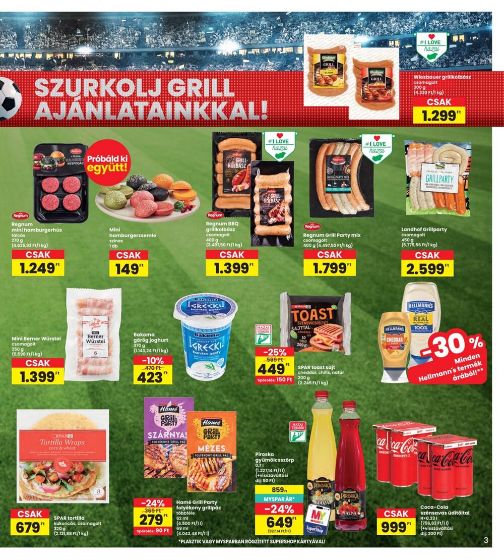 Interspar akciós újság 2026.06.11-től - 3. oldal.