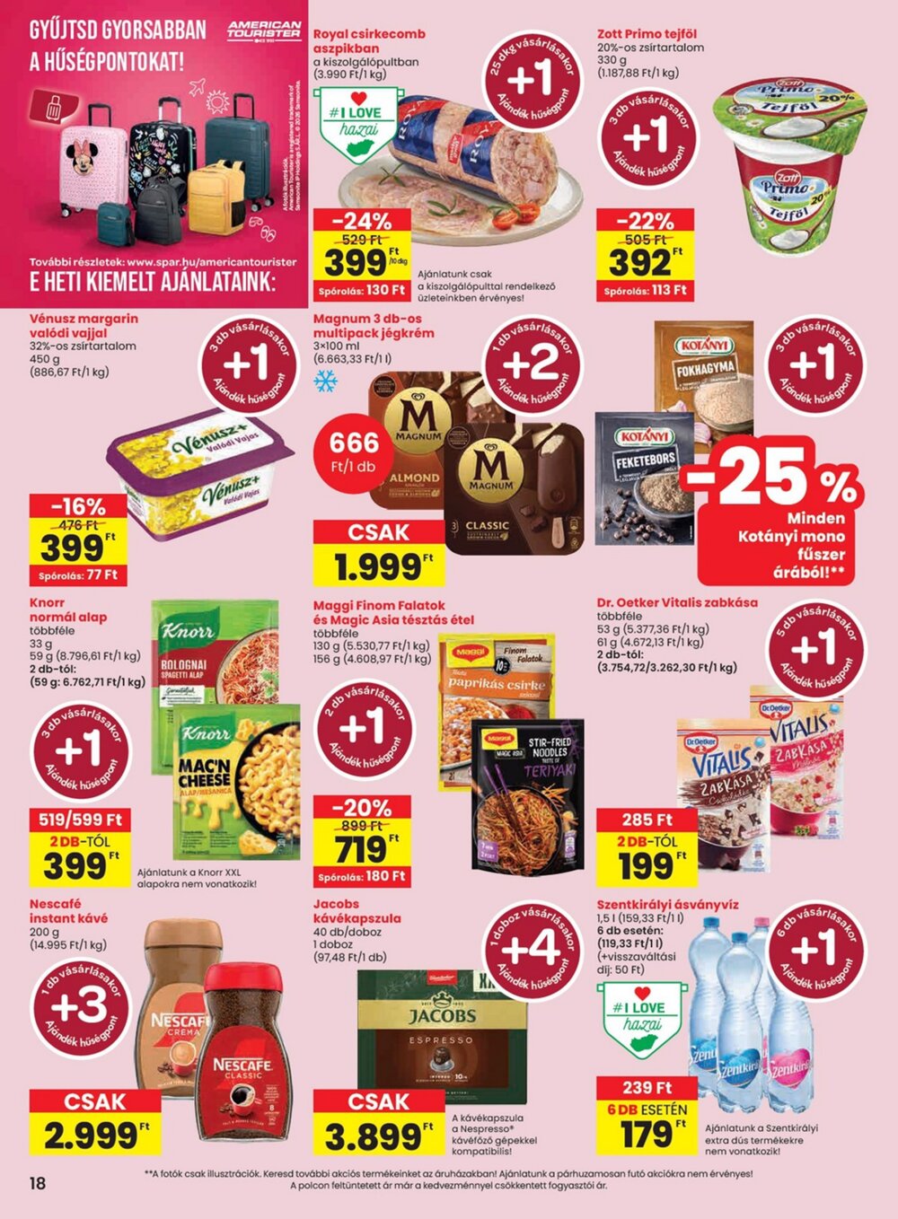 Spar akciós újság 2026.06.11-től - 18. oldal.