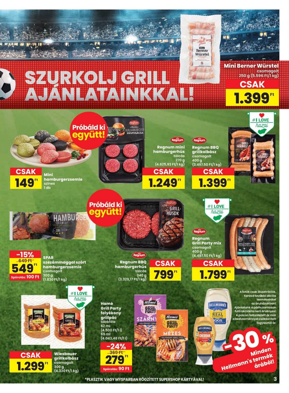 Spar akciós újság 2026.06.11-től - 3. oldal.