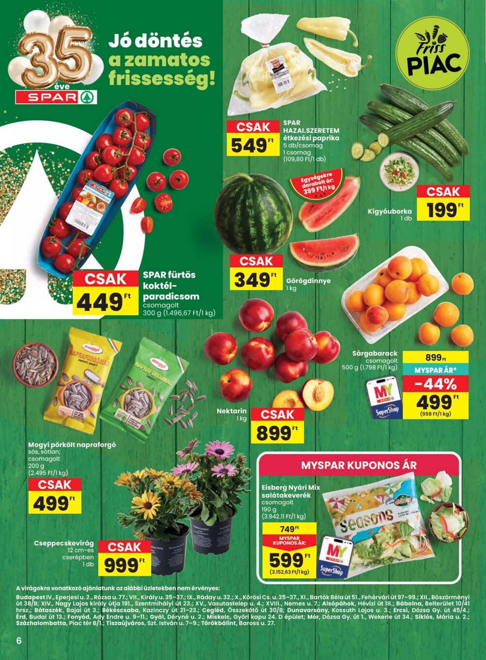 Spar akciós újság 2026.06.11-től - 6. oldal.