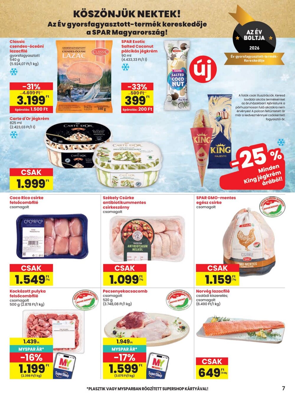 Spar akciós újság 2026.06.11-től - 7. oldal.