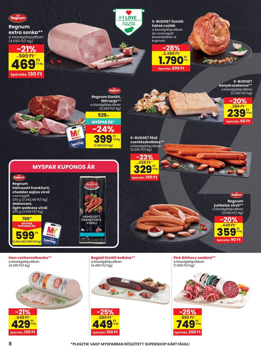 Spar akciós újság 2026.06.11-től - 8. oldal.