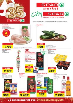 Spar Market akciós újság 2026.06.11-től