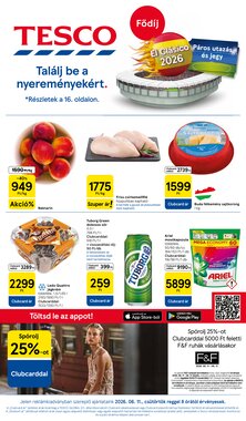 Tesco akciós újság 2026.06.11-től