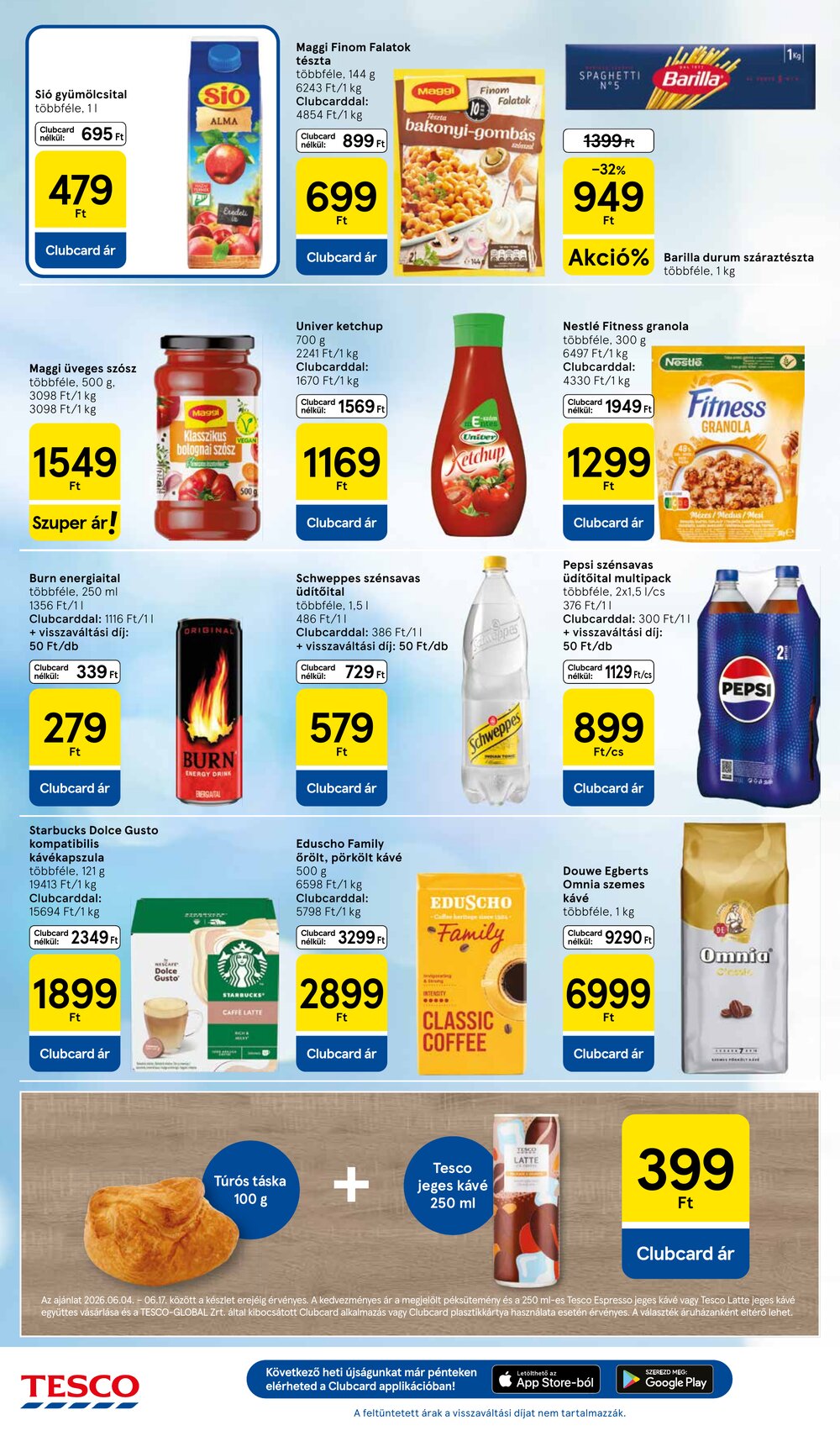Tesco akciós újság 2026.06.11-től - 6. oldal.