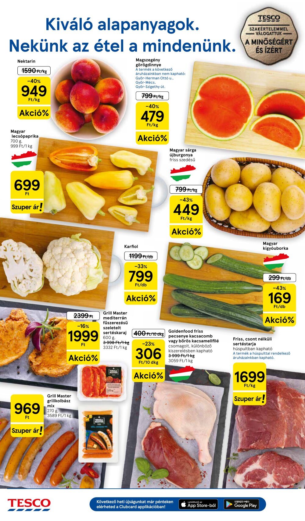 Tesco akciós újság 2026.06.11-től - 2. oldal.