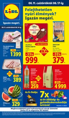 Lidl akciós újság 2026.06.11-től