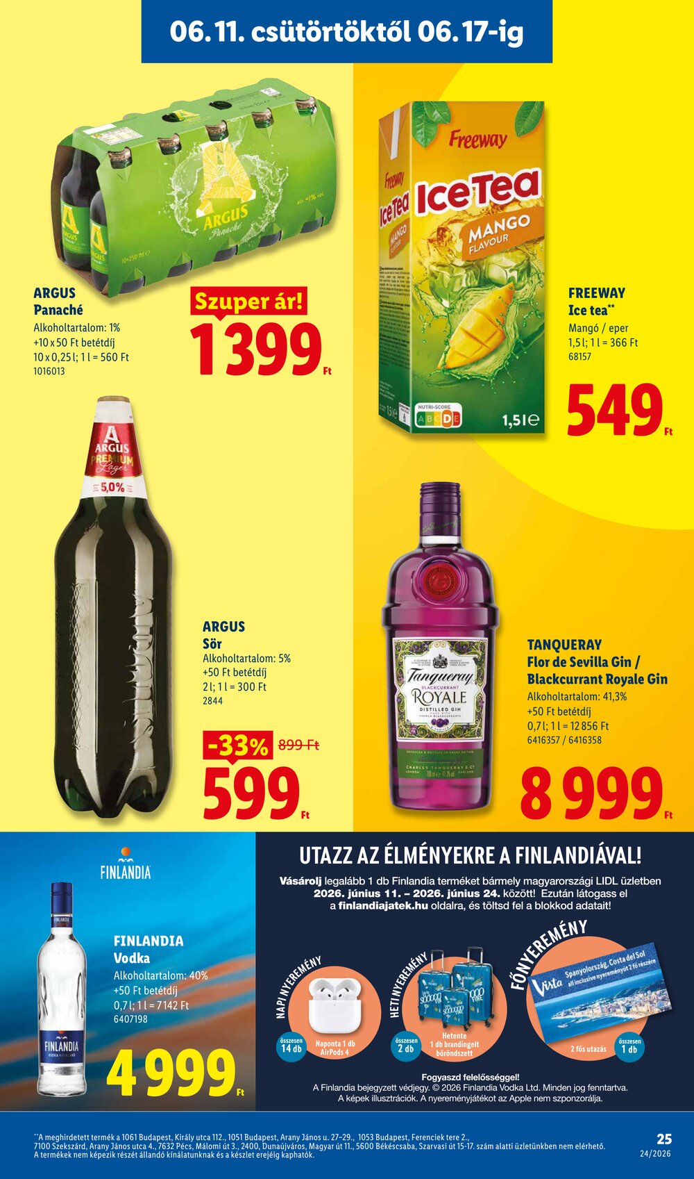 Lidl akciós újság 2026.06.11-től - 25. oldal.