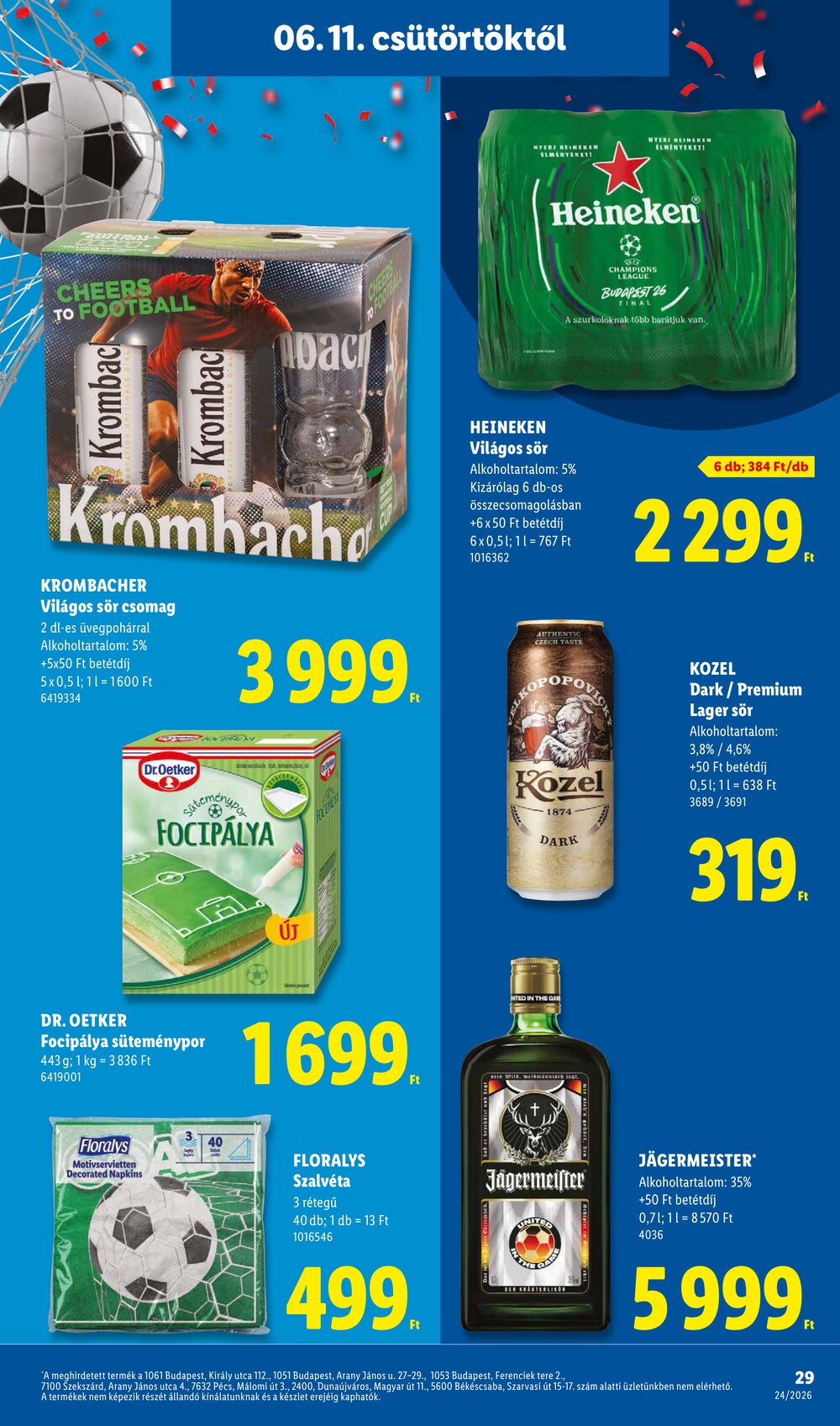 Lidl akciós újság 2026.06.11-től - 29. oldal.