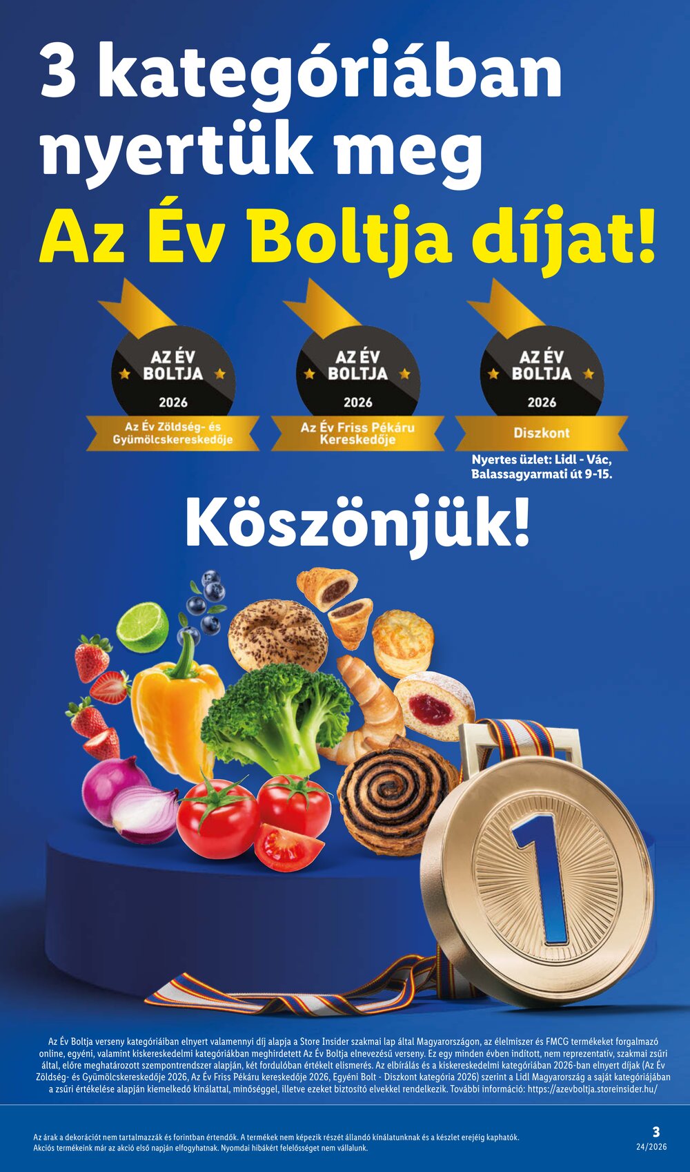 Lidl akciós újság 2026.06.11-től - 3. oldal.