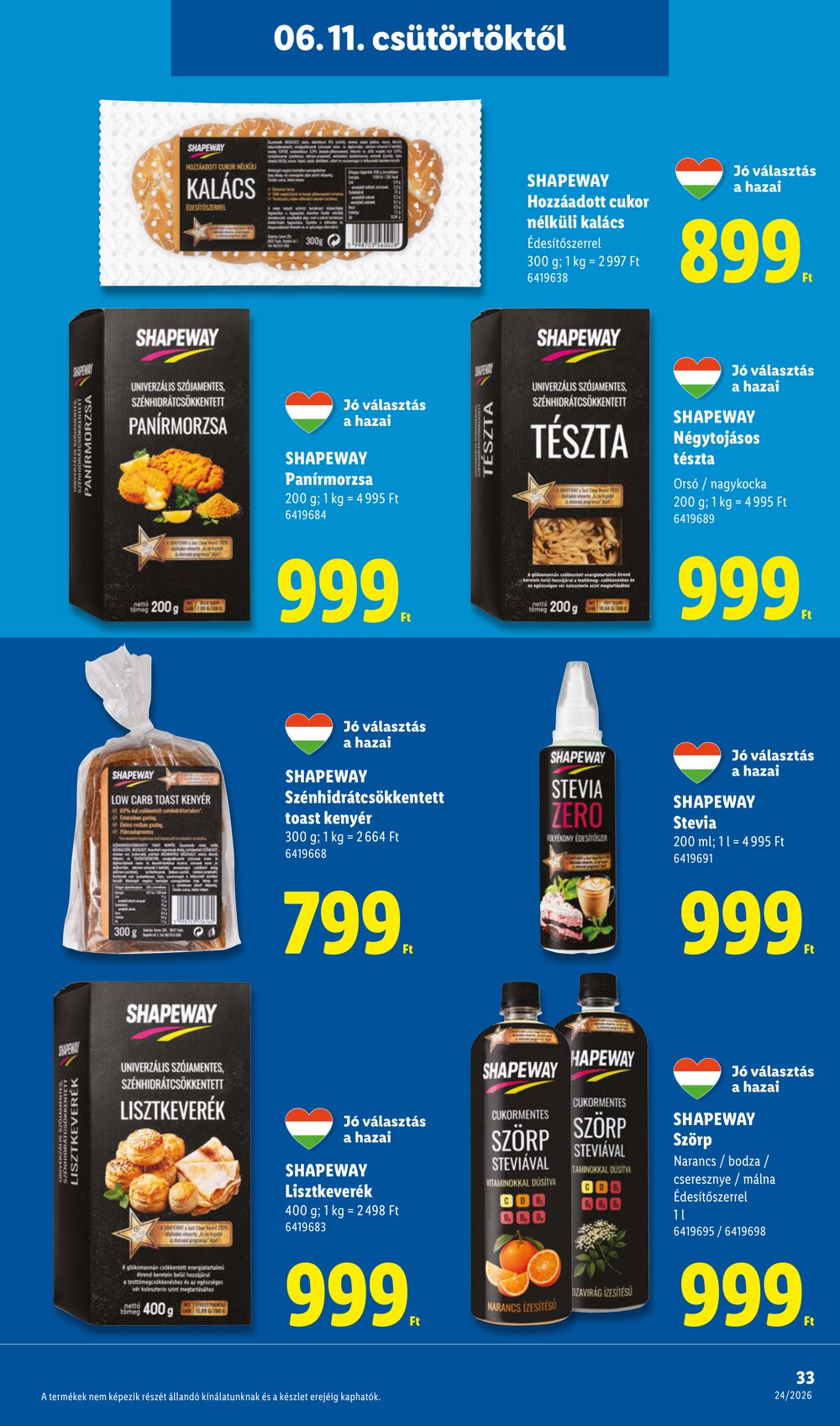 Lidl akciós újság 2026.06.11-től - 33. oldal.