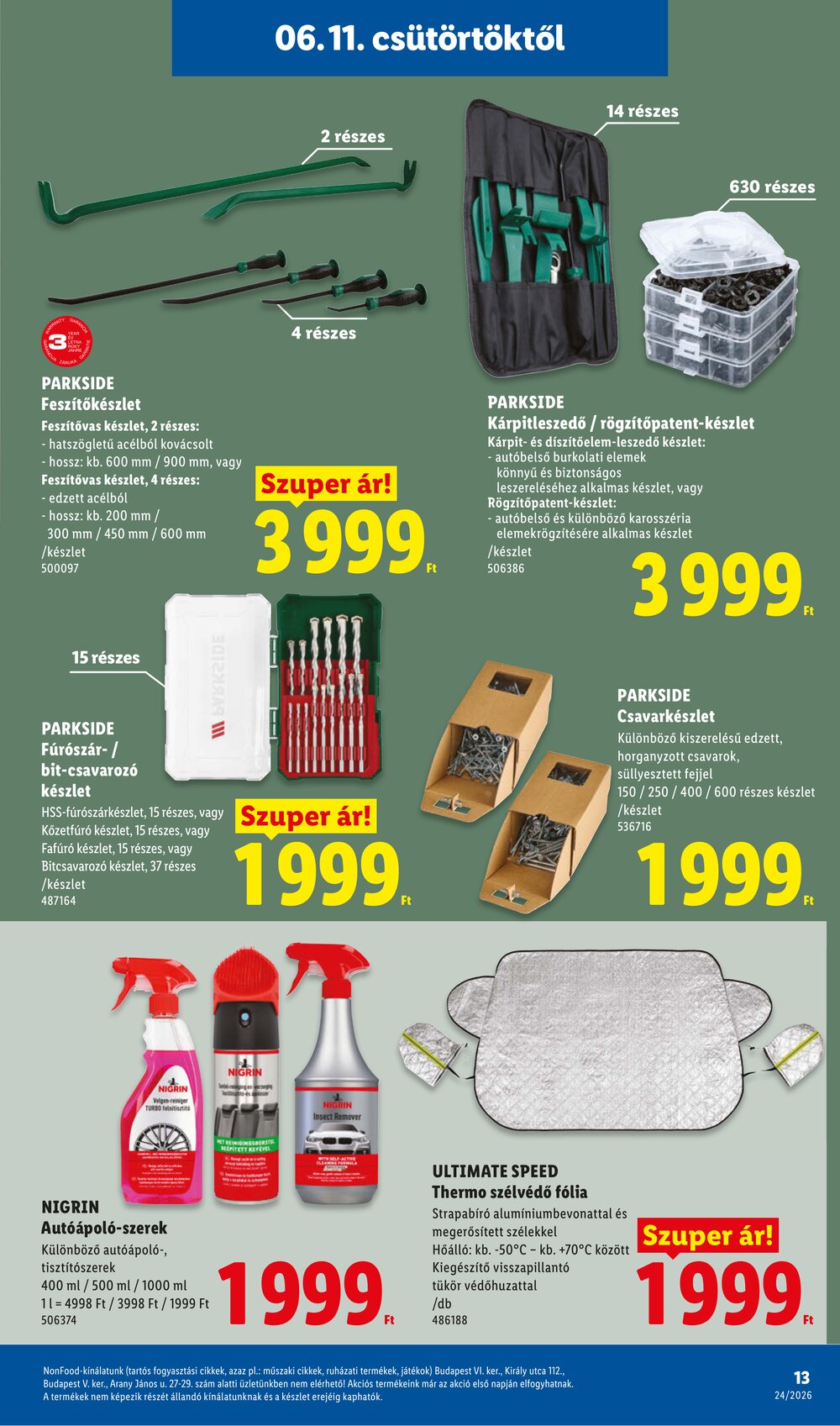 Lidl akciós újság 2026.06.11-től - 13. oldal.