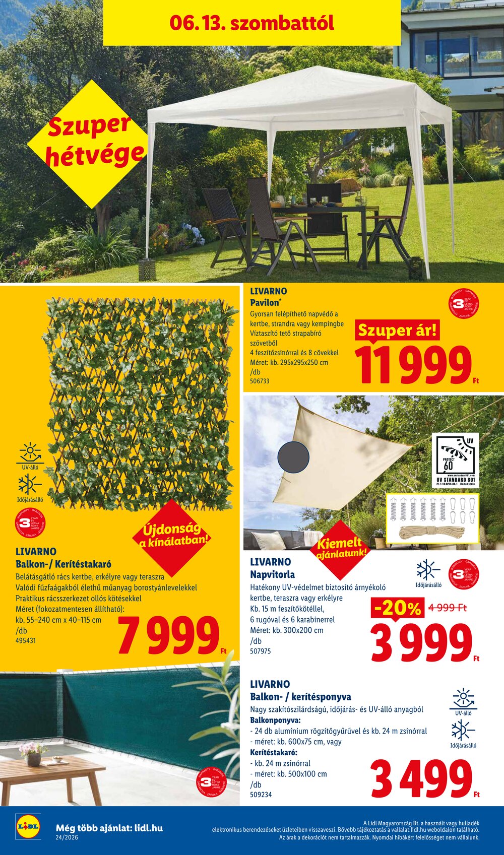 Lidl akciós újság 2026.06.11-től - 14. oldal.