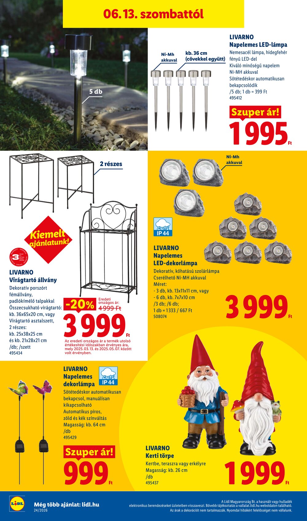Lidl akciós újság 2026.06.11-től - 16. oldal.
