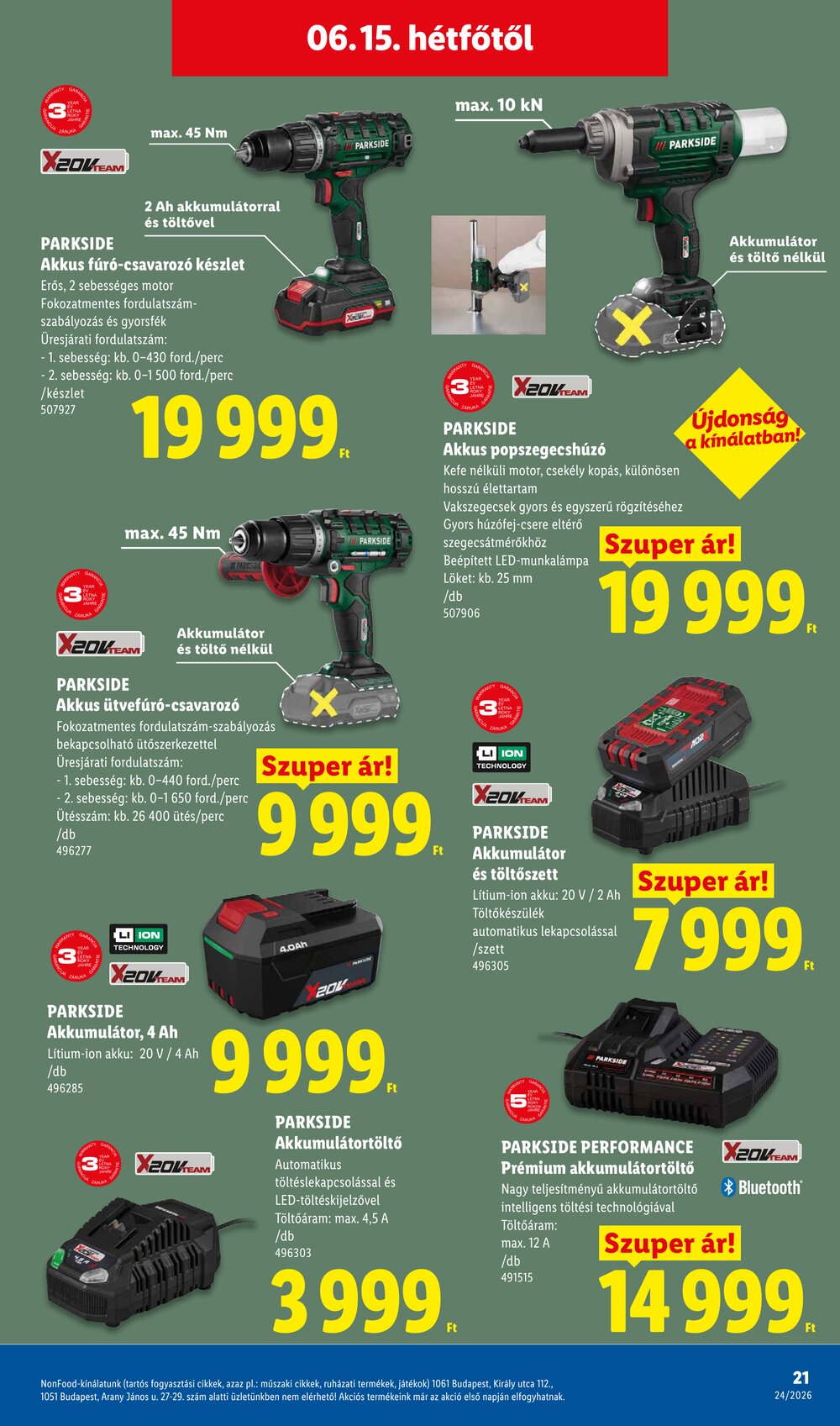 Lidl akciós újság 2026.06.11-től - 21. oldal.