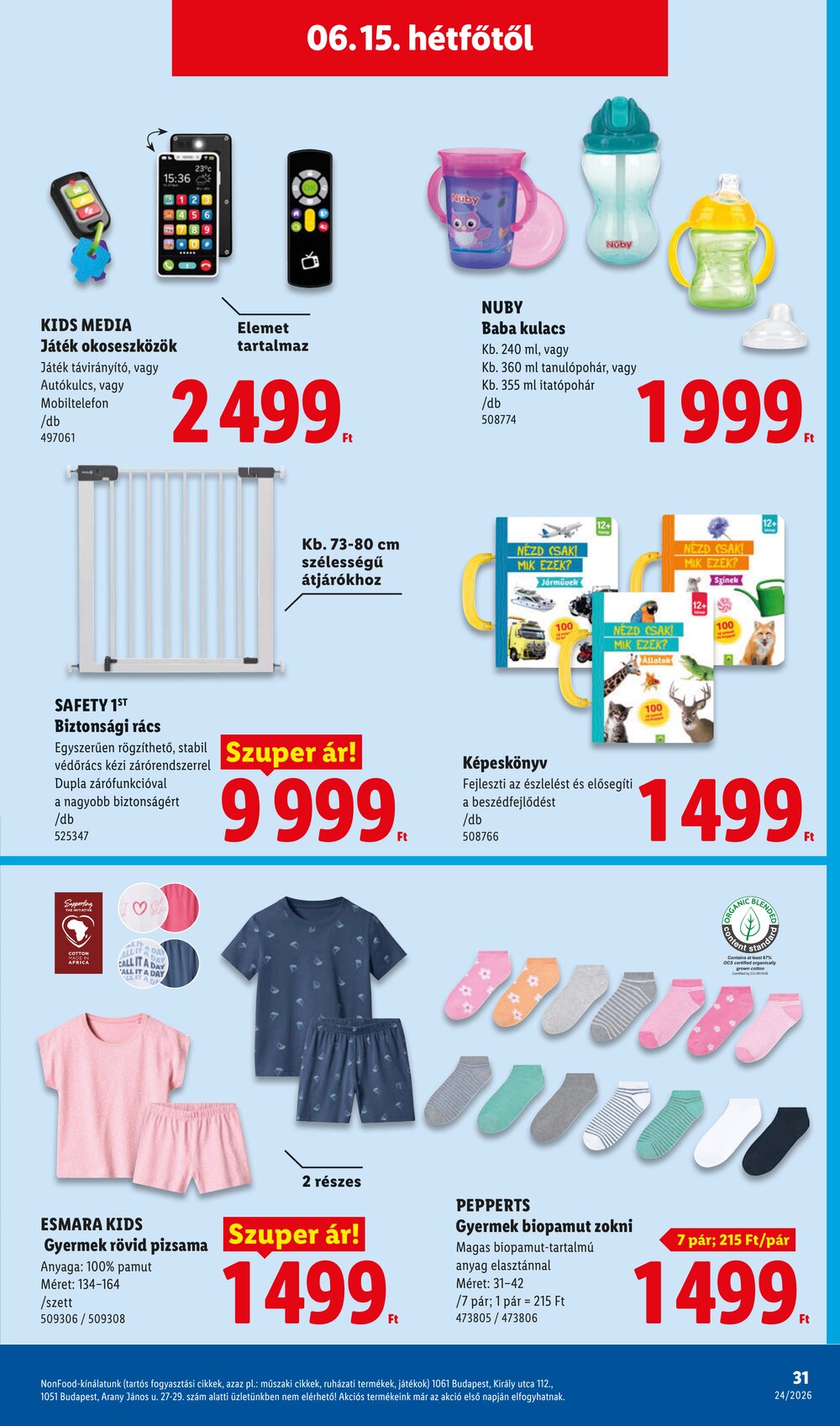 Lidl akciós újság 2026.06.11-től - 31. oldal.