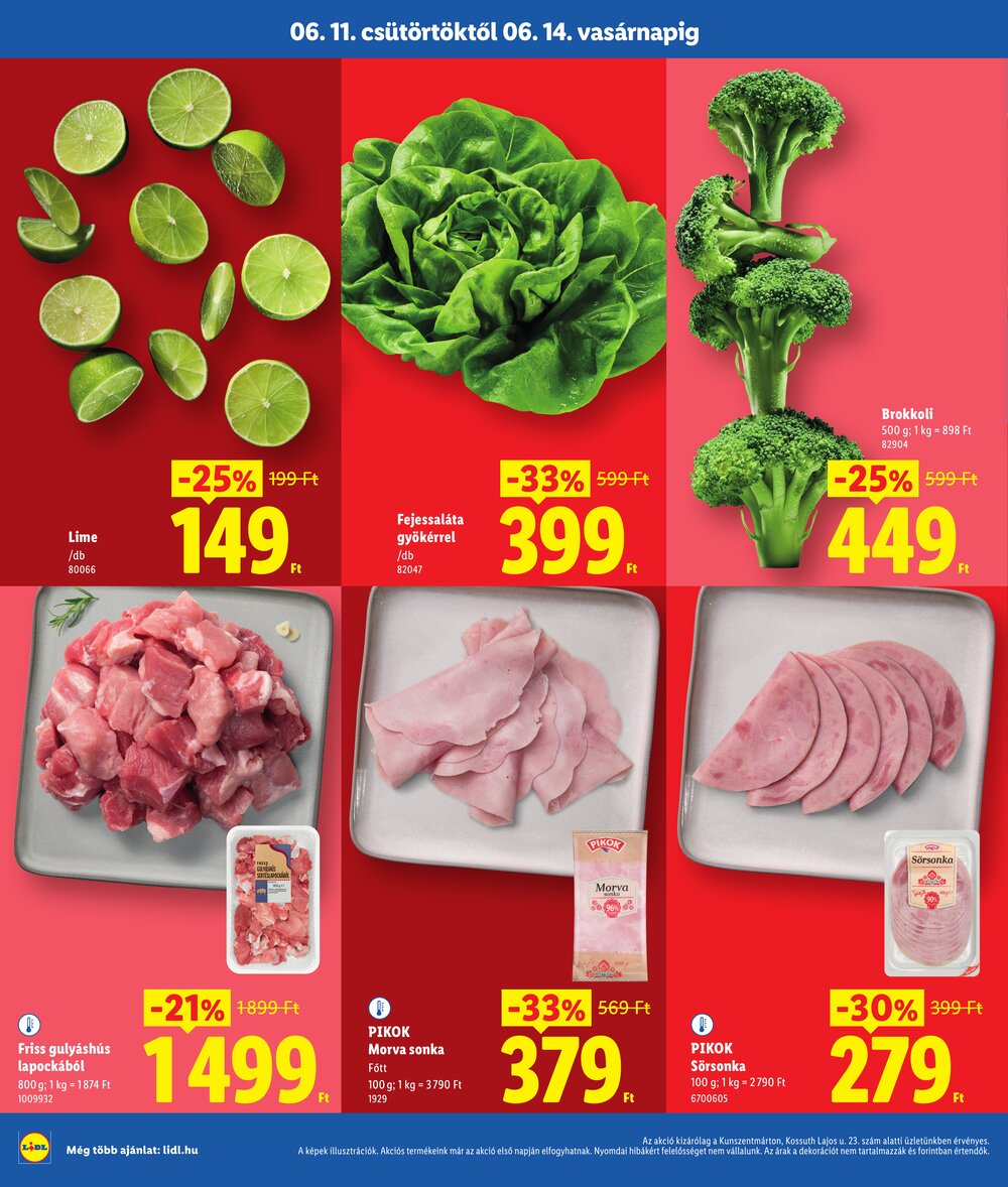 Lidl akciós újság 2026.06.11-től - 2. oldal.