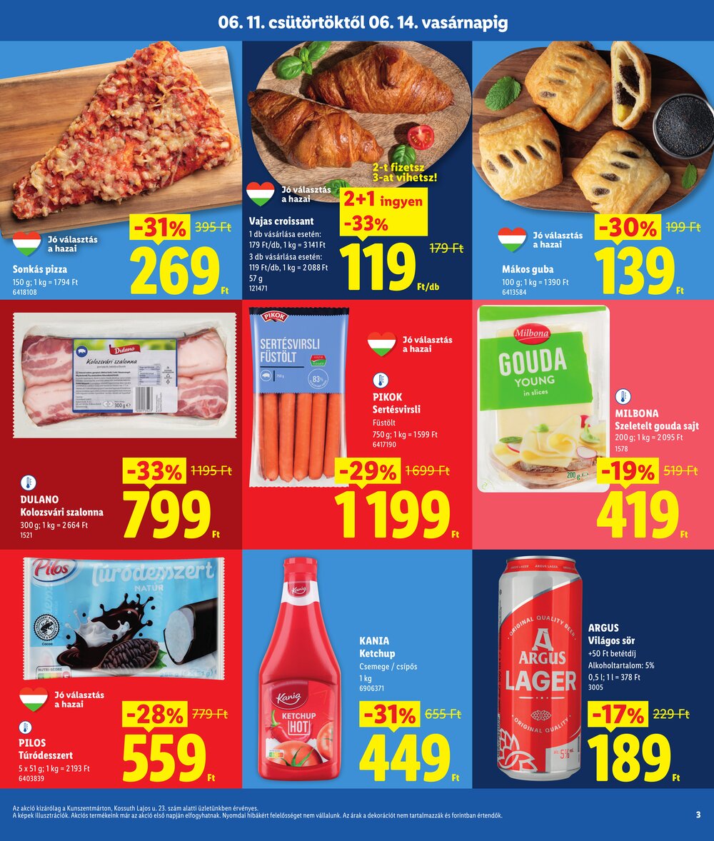 Lidl akciós újság 2026.06.11-től - 3. oldal.