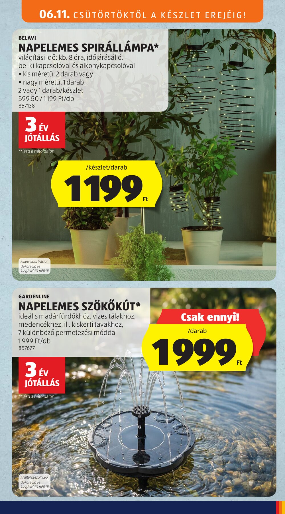 Aldi akciós újság 2026.06.11-től - 29. oldal.