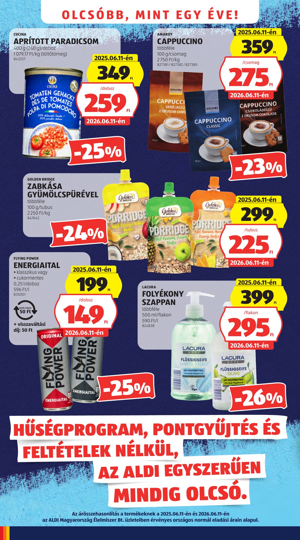 Aldi akciós újság 2026.06.11-től - 4. oldal.