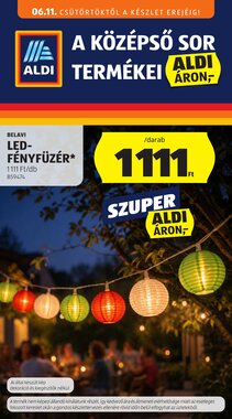 Aldi akciós újság 2026.06.11-től
