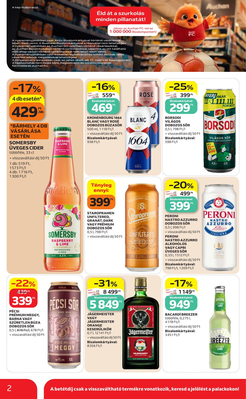 Auchan akciós újság 2026.06.11-től - 2. oldal.