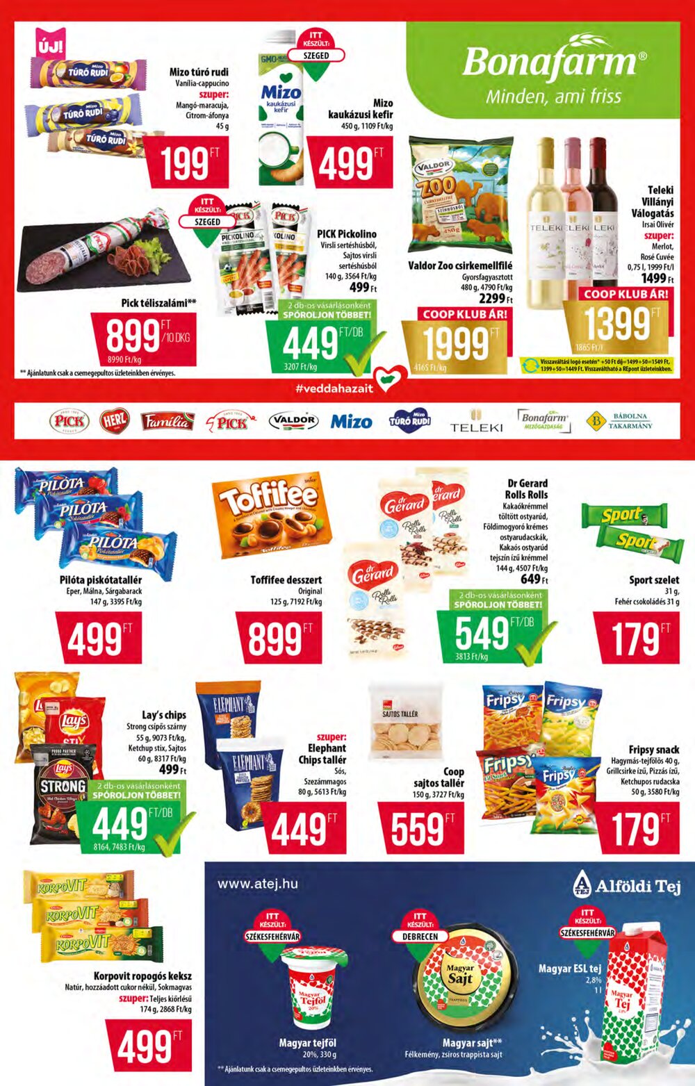Coop akciós újság 2026.06.11-től - 8. oldal.