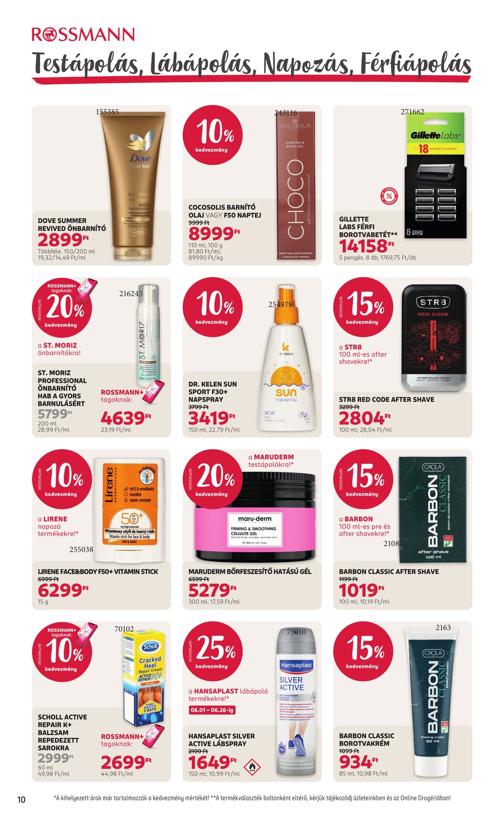 Rossmann akciós újság 2026.06.15-től - 12. oldal.