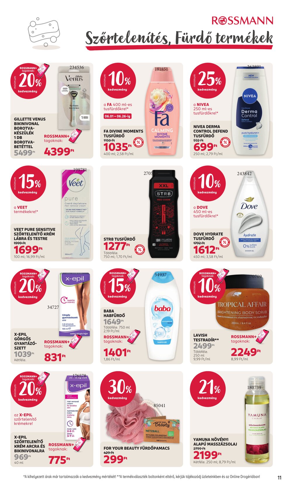 Rossmann akciós újság 2026.06.15-től - 13. oldal.