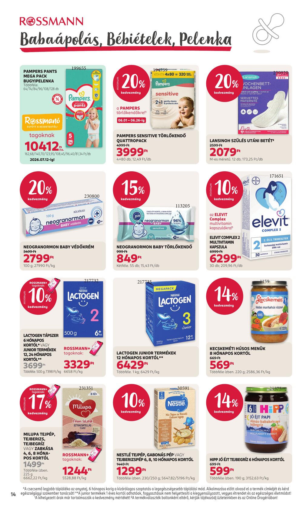 Rossmann akciós újság 2026.06.15-től - 16. oldal.