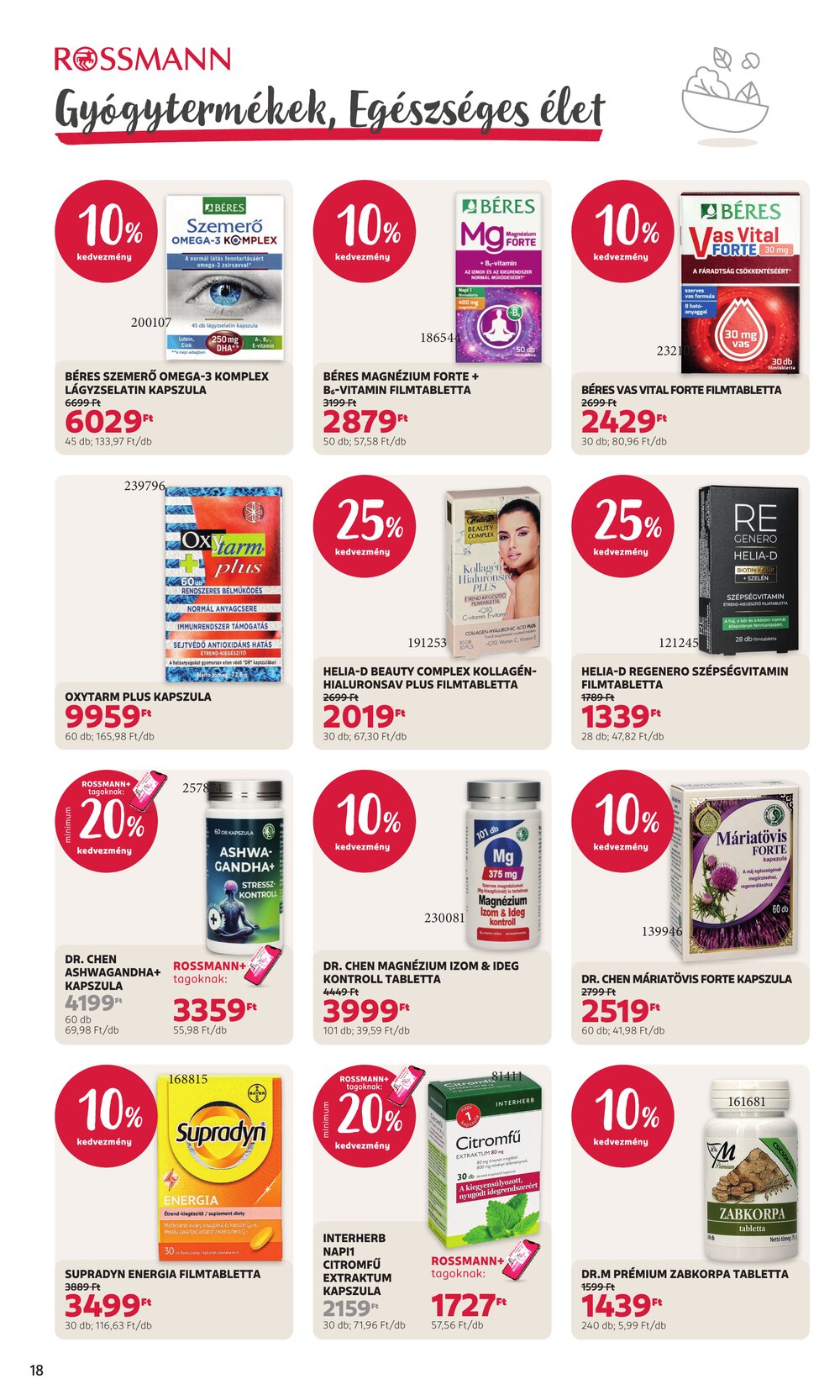 Rossmann akciós újság 2026.06.15-től - 20. oldal.