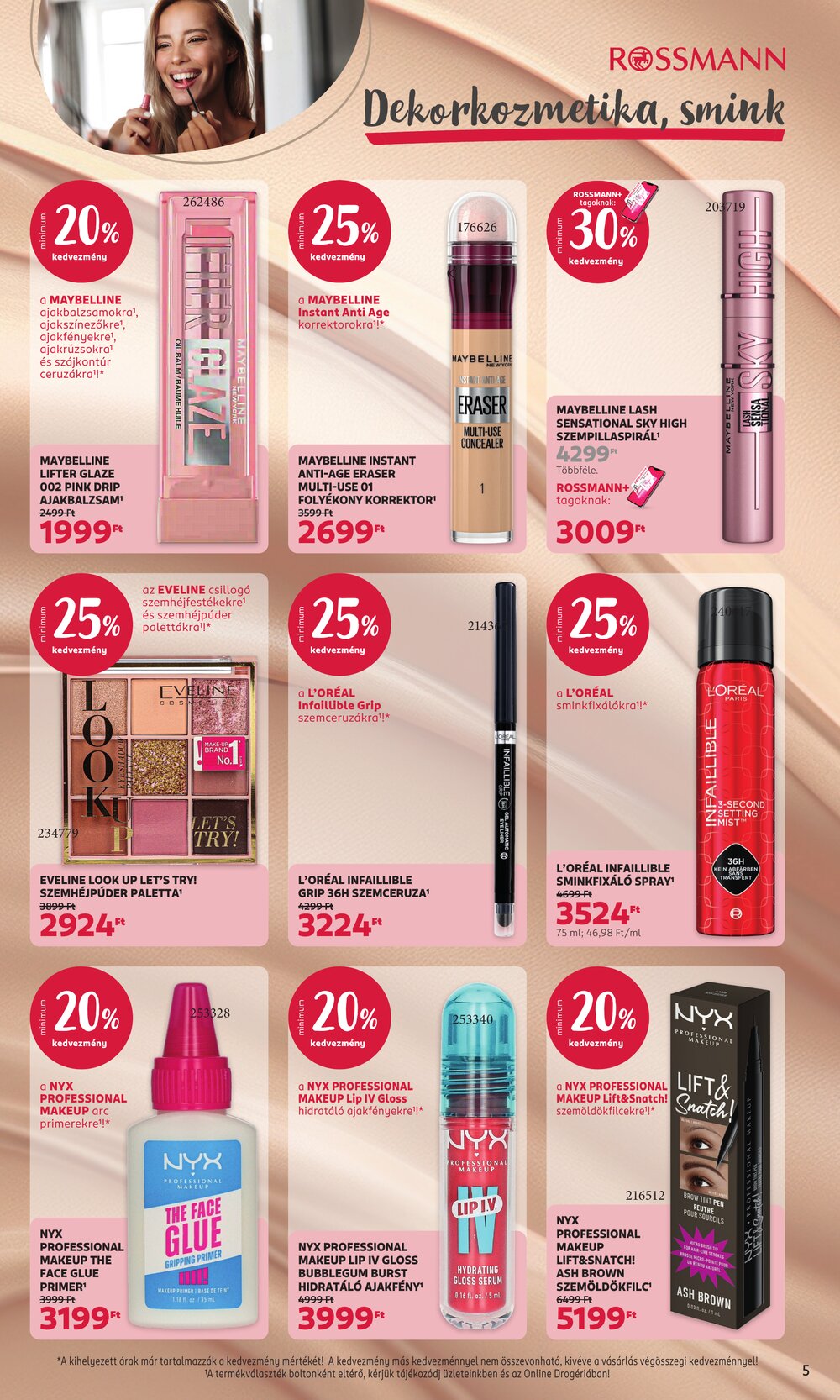 Rossmann akciós újság 2026.06.15-től - 5. oldal.