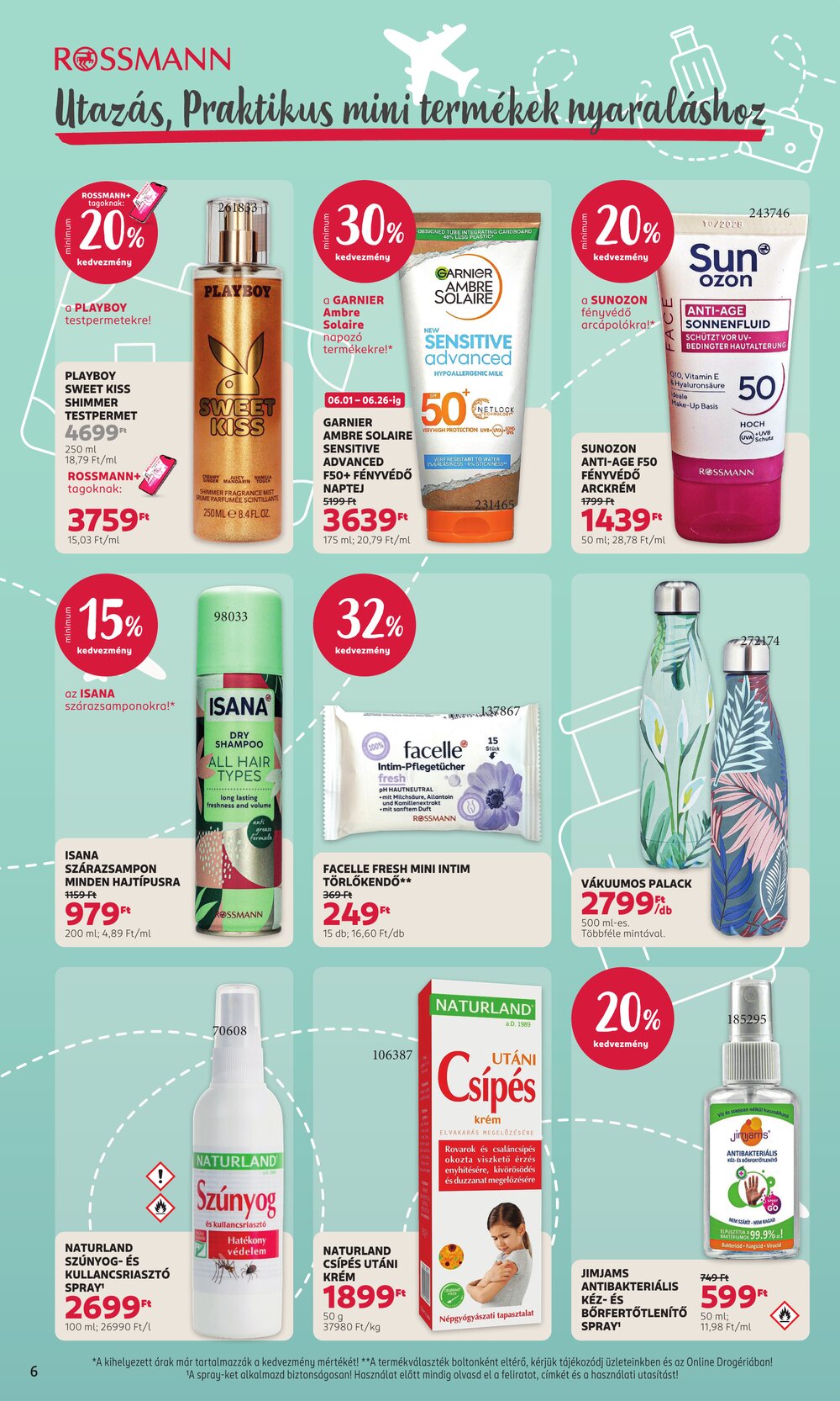 Rossmann akciós újság 2026.06.15-től - 6. oldal.