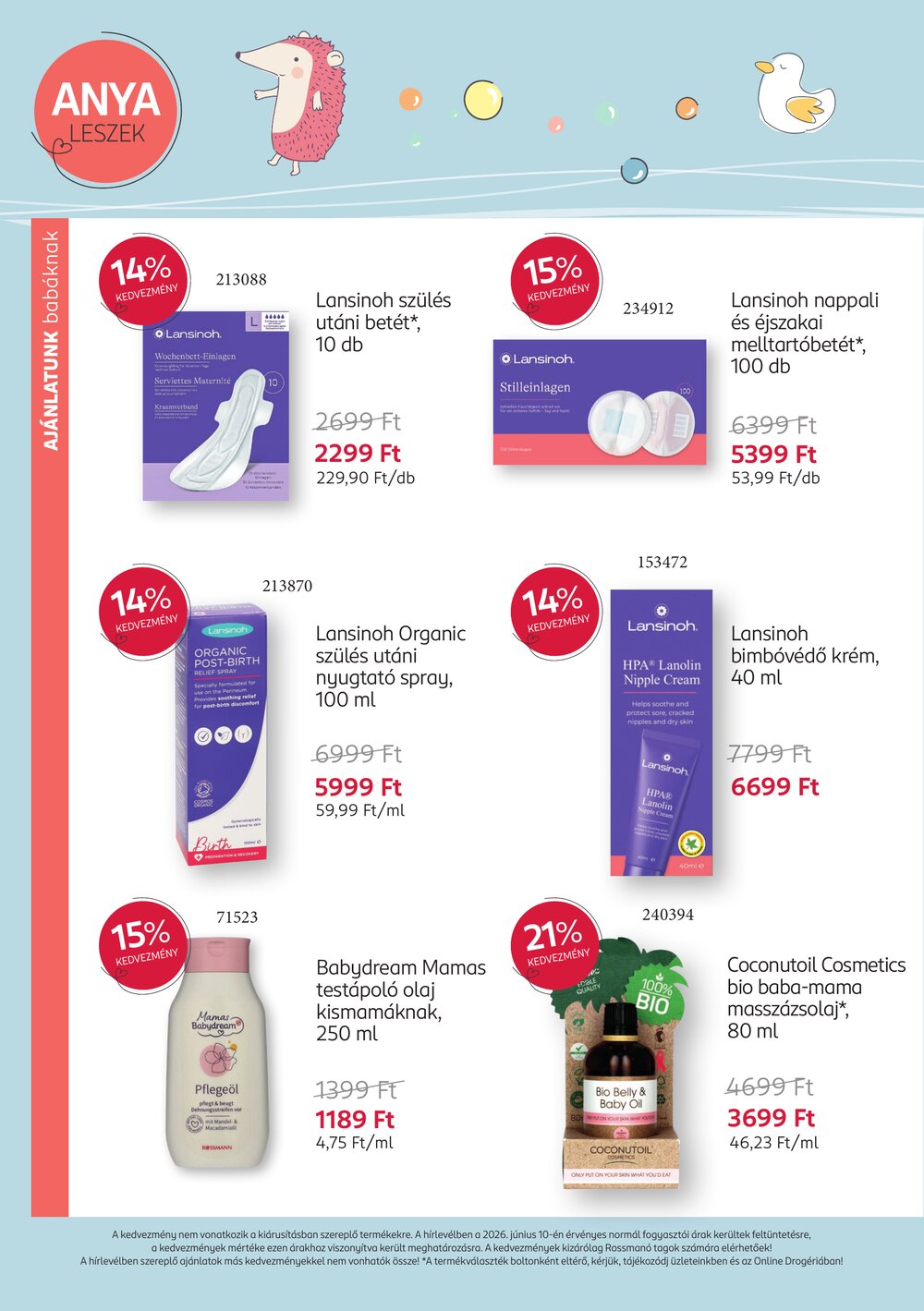 Rossmann akciós újság 2026.06.15-től - 7. oldal.