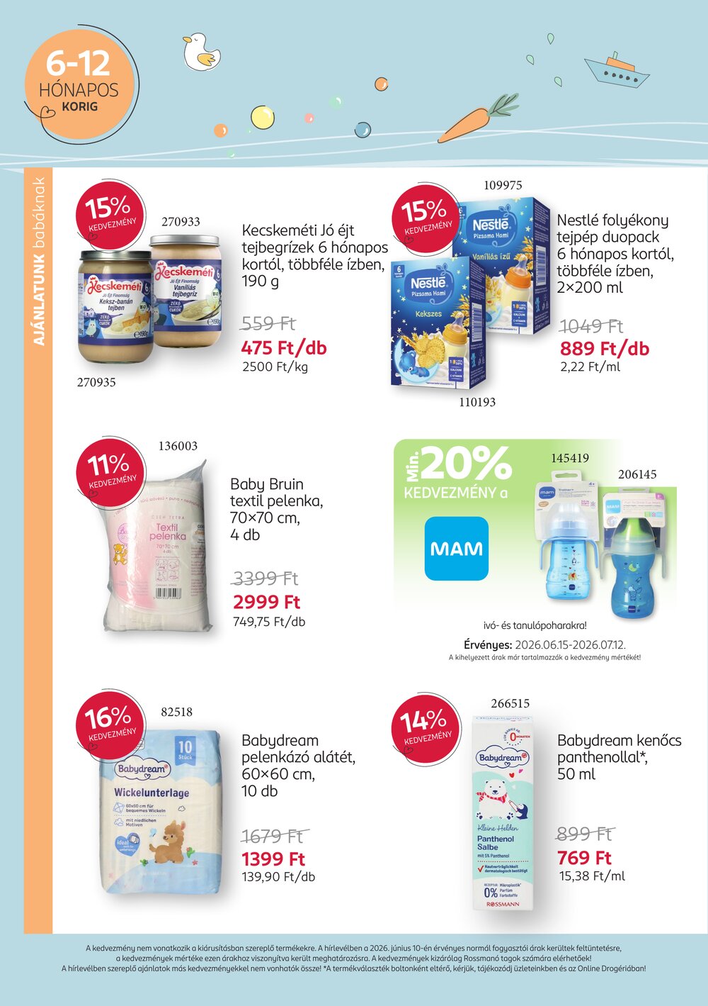 Rossmann akciós újság 2026.06.15-től - 9. oldal.