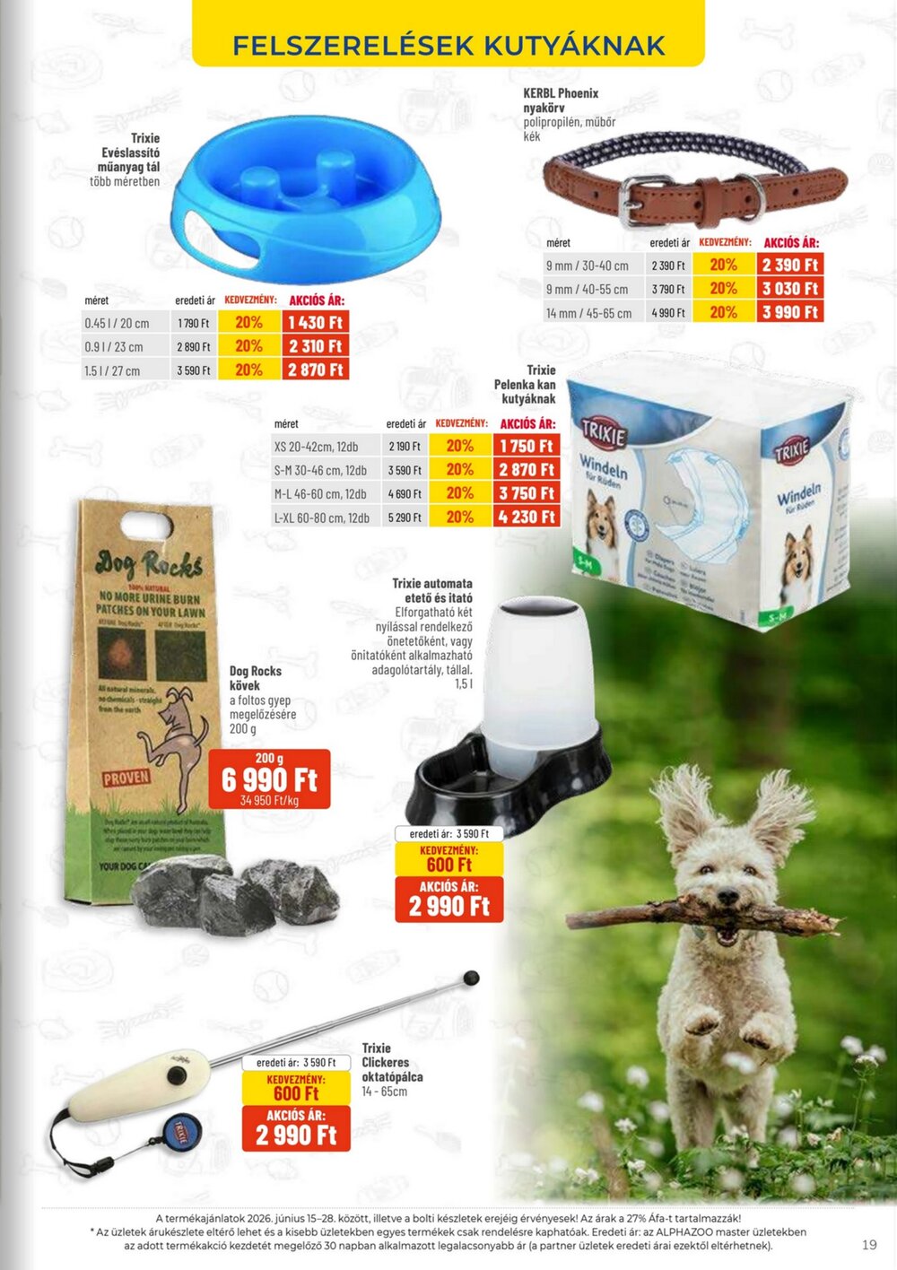 AlphaZoo akciós újság 2026.06.15-től - 19. oldal.