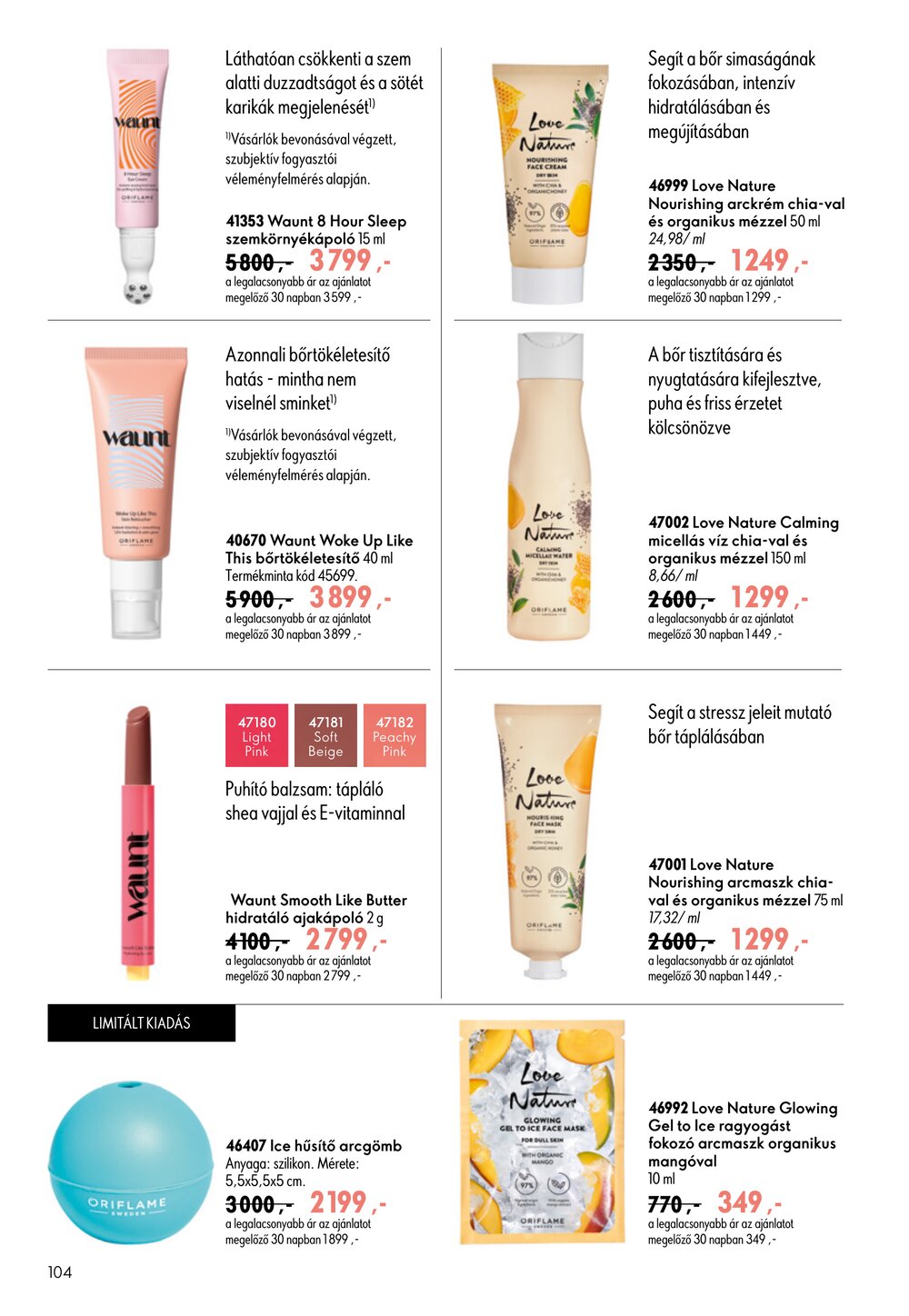Oriflame akciós újság 2026.06.17-től - 104. oldal.
