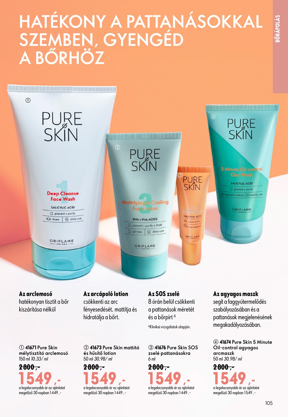 Oriflame akciós újság 2026.06.17-től - 105. oldal.