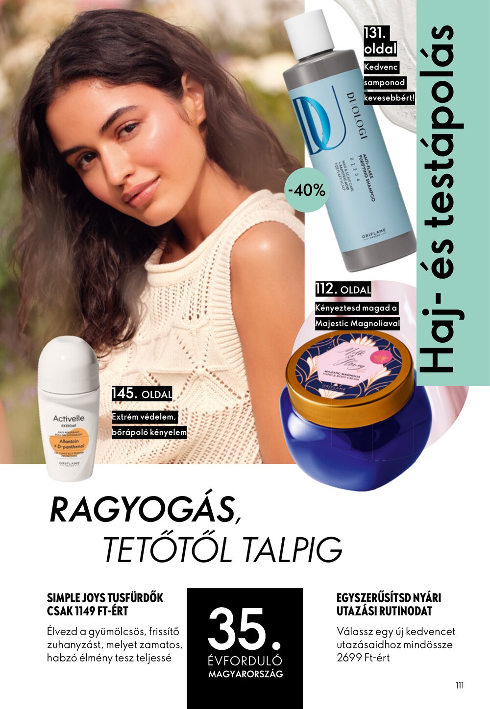 Oriflame akciós újság 2026.06.17-től - 111. oldal.
